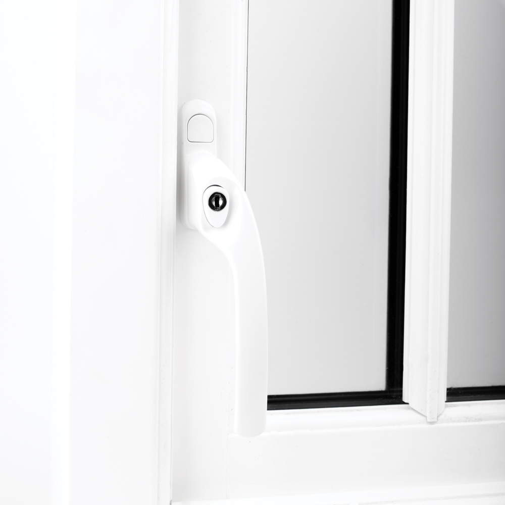 Alpine Espag Window Handle - White (Right Hand)